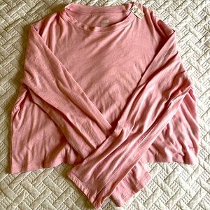 VS PINK long sleeve crop top
